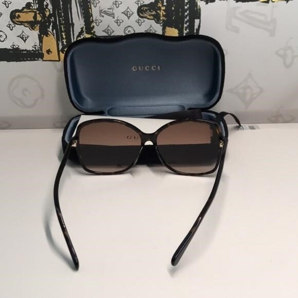 Gucci GG0546SK 002 – Havana Brown Gradient | 60-14-145 | New Authentic” - Picture 13 of 13
